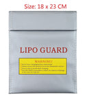 1Pcs Fireproof RC LiPo Li-Po Battery Fireproof Safety Guard Safe Bag Charging Sack Battery Safety Guard Silver Two size Hot!