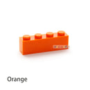 50PCS DIY Building Blocks Thick Figures Bricks 1x4 Dots Educational Creative Size Compatible With Brand Toys for Children 3010