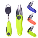 WDAIREN Quick Knot Tool Shrimp Shape Fold Fishing Scissors Telescopic Rope Kit Fishing Line Cutter Clipper Nipper Fishing Tackle