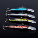 1 PCS 12.5cm 14g japan Hard Bait Laser Minnow Fishing Lure Pesca Hook Fish Wobbler Crankbait Tackle Artificial Lures FD-36