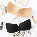 DeRuiLaDy Seamless Wireless Adhesive Stick Bra Strapless Push Up Bras Women Sexy Backless Lingerie Invisible Silicone Bralette