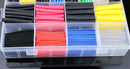 580pcs/530pcs/260pcs Assortment Electronic 2:1 Wrap Wire Cable Insulated Polyolefin Heat Shrink Tube Ratio Tubing Insulation