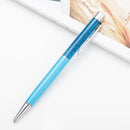 Creative High Grade Metal Gold Foil Into The Water Bead Pen Gold Foil Pen Metal Signature Pen School Stationery Office Supplies