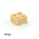 60pcs DIY Building Blocks Thick Figures Bricks 2x2 Dots Educational Creative Size Compatible With 3003 Plastic Toys for Children