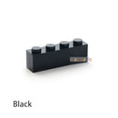 50PCS DIY Building Blocks Thick Figures Bricks 1x4 Dots Educational Creative Size Compatible With Brand Toys for Children 3010