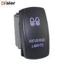 1PC 24V 20A Car Boat Rocker Switch 12V Waterproof Lighted Rocker Toggle Switch ON Off 5 Pin For Marine ATV RZR RV Auto Truck