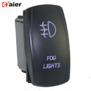1PC 24V 20A Car Boat Rocker Switch 12V Waterproof Lighted Rocker Toggle Switch ON Off 5 Pin For Marine ATV RZR RV Auto Truck