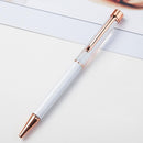 Creative High Grade Metal Gold Foil Into The Water Bead Pen Gold Foil Pen Metal Signature Pen School Stationery Office Supplies