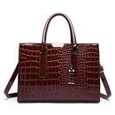 Luxury Womens Bags Designer Crocodile Pattern Shoulder Bag PU Leather Brand Woman Crossbody Casual Handbag Women Tote Bags Sac