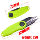 WDAIREN Quick Knot Tool Shrimp Shape Fold Fishing Scissors Telescopic Rope Kit Fishing Line Cutter Clipper Nipper Fishing Tackle