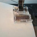 Hot Sale 1Pcs Low Shank Roller Presser Foot For Snap Singer Brother Janome Home Art Sewing Machine Tools Supplies Accessories