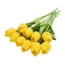 10PCS Tulip Artificial Flower Real Touch Artificial Bouquet Fake Flower for Wedding Decoration Flowers Home Garden Decor