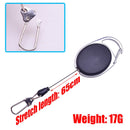 WDAIREN Quick Knot Tool Shrimp Shape Fold Fishing Scissors Telescopic Rope Kit Fishing Line Cutter Clipper Nipper Fishing Tackle