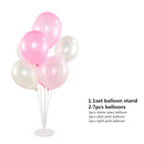 Tubes Balloons Base Holder Column Stand Confetti Latex Foil Balloon Accessories Kids Birthday Baby Shower Party Decora Supplies