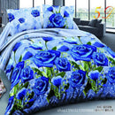 Home textiles cotton Leopard grain rose 3D bedding sets King size 4 Pcs of duvet cover bed sheet pillowcase bedclothes