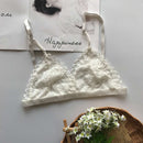 SP&CITY Summer Sexy Lace Tube Top Women Hollow Out Bralette Thin Chest Girl Bras Seamless Transparent Lingerie French Underwear
