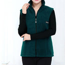 UHYTGF 2022 New Fleece Women Vests Autumn Korean Loose Size Sleeveless Jacket Ladies Fashion Zipper Casual Waistcoat Female 442