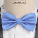 XGVOKH Men Ties Fashion Butterfly Party Wedding Bow Tie for Boys Girls Candy Solid Color Bowknot Wholesale Accessories Bowtie