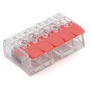 (30&50Pieces) Lever Nuts-3 New style compact Splicing Connectors Quick Disconnect Wire Connectors AWG 24-12