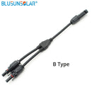 2 To 1 Hot Selling PV Y Branch Connector With 4mm2 Solar Cable For Solar Pv System Solar