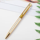 Creative High Grade Metal Gold Foil Into The Water Bead Pen Gold Foil Pen Metal Signature Pen School Stationery Office Supplies