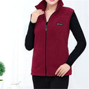 UHYTGF 2022 New Fleece Women Vests Autumn Korean Loose Size Sleeveless Jacket Ladies Fashion Zipper Casual Waistcoat Female 442