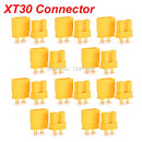 5/ 10 Pairs XT30 XT30U XT60 XT60H XT90 EC2 EC3 EC5 T Plug Battery Connector Set Male Female Gold Plated Banana Plug for RC Parts