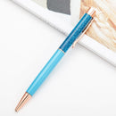 Creative High Grade Metal Gold Foil Into The Water Bead Pen Gold Foil Pen Metal Signature Pen School Stationery Office Supplies