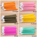 50pcs Disposable Eyelashes brush Individual Lash Removing Cleaning Mascara Applicator Makeup Brushes For Eyelash Extension Tool