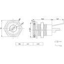DC099 5.5 mm x 2.1mm DC Power Jack Socket Female Panel Mount Connector metal 5.5*2.1 5.5*2.5