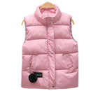 New Fashion Winter Vest For Women Collar Sleeveless Short Coat Women Jacket Waistcoat Female Autumn Women Clothing