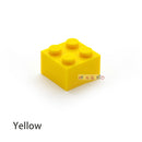 60pcs DIY Building Blocks Thick Figures Bricks 2x2 Dots Educational Creative Size Compatible With 3003 Plastic Toys for Children