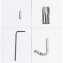 7 in 1 Set Pro Leathercraft Adjustable Stitching and Groover Crease Leather Tool DIY Handmade Practical