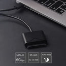 Sata to Usb 3.0 Cable 22PIN SATA Adapter Support 12TB Power supply for PC 2.5/3.5 inch Hard Drive HDD SSD laptop