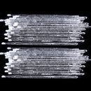 Crystal Disposable Eyelash Brushes Swab Microbrushes Eyelash Extension Tools Individual Eyelashes Removing Tools Applicators