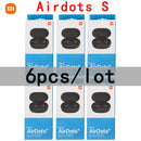 3/6 pieces/lot Xiaomi Redmi Airdots 2 TWS Wireless Earphone AI Control Gaming Headset With Mic Original Xiaomi Airdot S Earbuds