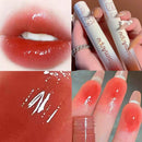 Cute Mirror Lipstick Makeup Matte Texture Waterproof Long Lasting Sweat Resistant Rich Color Silky Lip Glaze Lip Tint Maquillaje