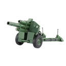MOC Military SWAT Weapon WW2 Toy Gun Sandbag Cannon Building Blocks Bricks Toys for Children Kids Gifts DIY Toy Military
