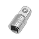 Ratchet Wrench Socket Converter Sleeve Head Adapter 1/2 "Big Fly To 3/8" Fly To 1/4 "Stainless Steel to 1/4" To 1/2 "To 3/8"