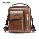 WEIXIER Men Shoulder Bags Crossbody Bag Multi-function Men&