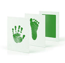 Environmental-friendly Baby Care Non-Toxic Baby Handprint Footprint Imprint Kit Baby Souvenirs Casting Newborn Footprint inkpad