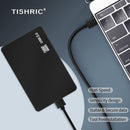 TISHRIC HDD Case External Hard Drive Optibay Enclosure 2.5 Hard Disk Case HDD Box USB 3/2 Sata to USB Multicolor Hard Drive Box