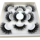 2022 New 5 pairs natural false eyelashes fake lashes long makeup 3d mink lashes eyelash extension mink eyelashes short eyelashes