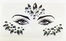 3D Sexy face tattoo stickers Temporary tattoos glitter fake tattoo rhinestones for woman Party face Jewels tatoo