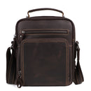 JOYIR New Genuine Leather Men Vintage Handbags Small Flap Men&