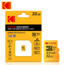 Original Kodak Micro SD Card 128GB Class10 Memory Card 64GB Microsd Flash Drive Card 256GB 32GB V30 U3 cartao de memoria