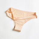 Seamless Panties Women Briefs Nylon Ultra-thin G-string Thongs Solid Soft Lingerie Female Underwear Ice Silk Briefs 1pc
