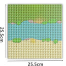 32x32 32x16 Dots Classic Base Plates Blocks Small Size DIY Bricks Baseplates ABS Plastic Assembly Plate Blocks For Children Kids