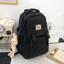 2021 New Waterproof Nylon Women Backpack Korean Japanese Fashion Female Students Schoolbag Multilayer Simple Sense Travel bag