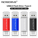 OTG USB Flash Drive Type C Pen Drive 512GB 256GB 128GB 64GB 32GB USB Stick 16gbPendrive for Type-C Device
